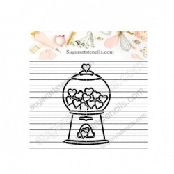 Valentine's day PYO cookie...