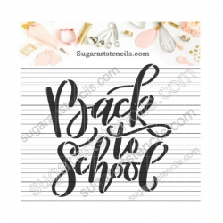 Back to school cookie...