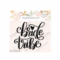 Wedding cookie stencil...