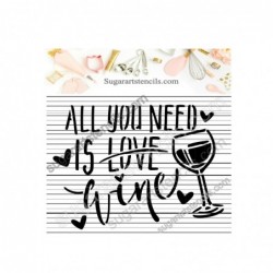 All you need is wine cookie...