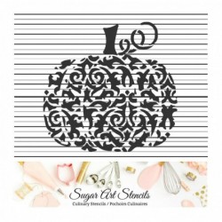 Damask pumpkin cookie...