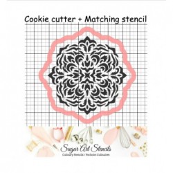 Doily Medallion cookie...