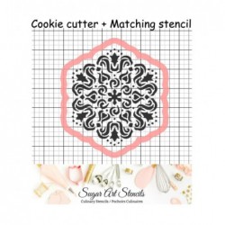 Doily Medallion cookie...