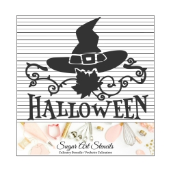 Halloween cookie stencil...