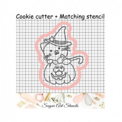 Halloween PYO cookie cutter...