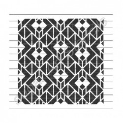 Geometric art deco cookie...