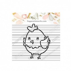 Easter PYO cookie stencil...