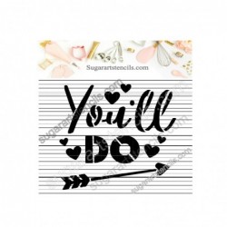 Wedding words cookie...