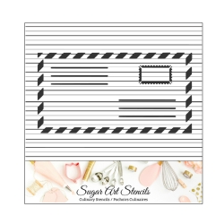 Postal envelop mail cookie...