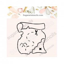 Pirates map PYO cookie...