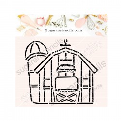 Farm PYO cookie Stencil SA0014