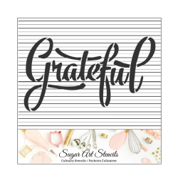 Thanksgiving word grateful...