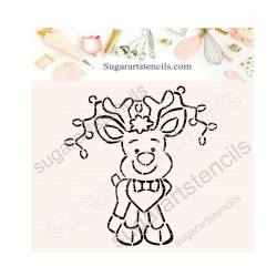 Christmas deer Rudolph PYO...