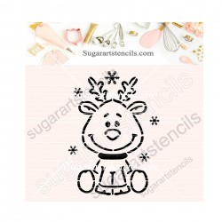 Christmas deer Rudolph PYO...