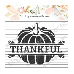 Thanksgiving cookie stencil...