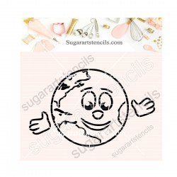 Planet earth PYO cookie...