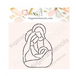 Nativity PYO cookie Stencil...