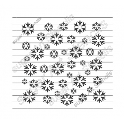 Christmas snowflakes...