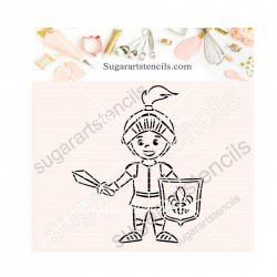 Knight PYO cookie Stencil...