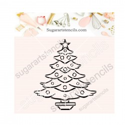 Christmas tree PYO cookie...