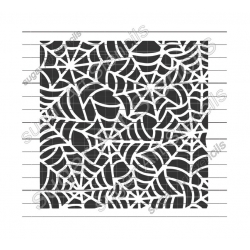 Spiderweb cookie stencil...