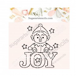 Christmas joy word PYO...