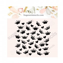 Princess crown background...