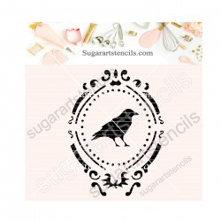 Halloween black crow cookie...