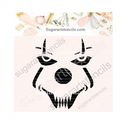 Halloween clown cookie...