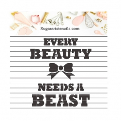 Beauty needs a beast cookie...