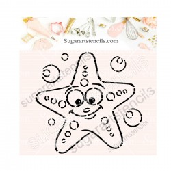 Summer starfish PYO cookie...