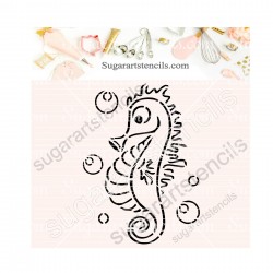 Seahorse PYO cookie Stencil...