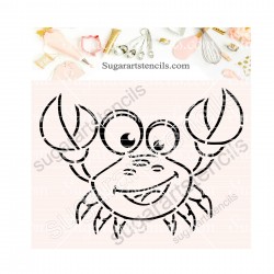 Crab PYO cookie Stencil...