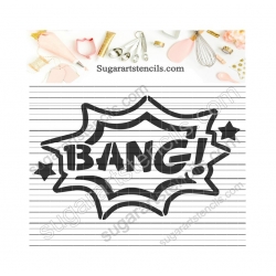 Bang comic book bubble...