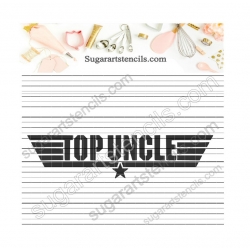 Top uncle words cookie...