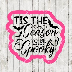 Halloween words cookie...