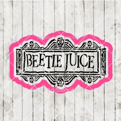 Beetle juice cookie cutter...