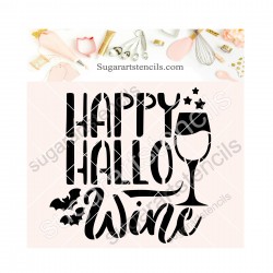 Halloween cookie stencil...