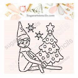 Christmas Elf PYO cookie...