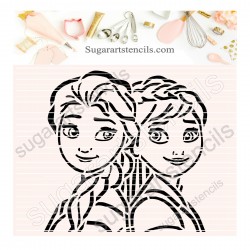 Frozen PYO cookie Stencil...