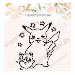 Pokemon PYO cookie Stencil...