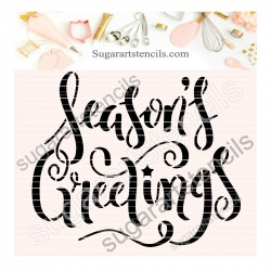 Season's greetings cookie...