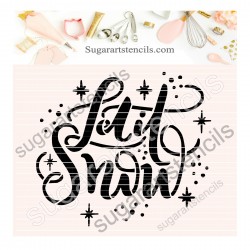 Christmas let it snow...