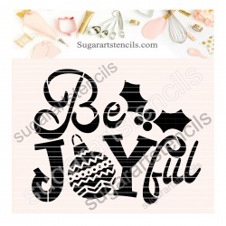 Christmas be joyful cookie...