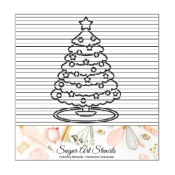 Christmas tree PYO cookie...