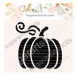 Pumpkin cookie stencil...