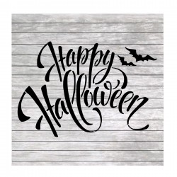Happy Halloween words...