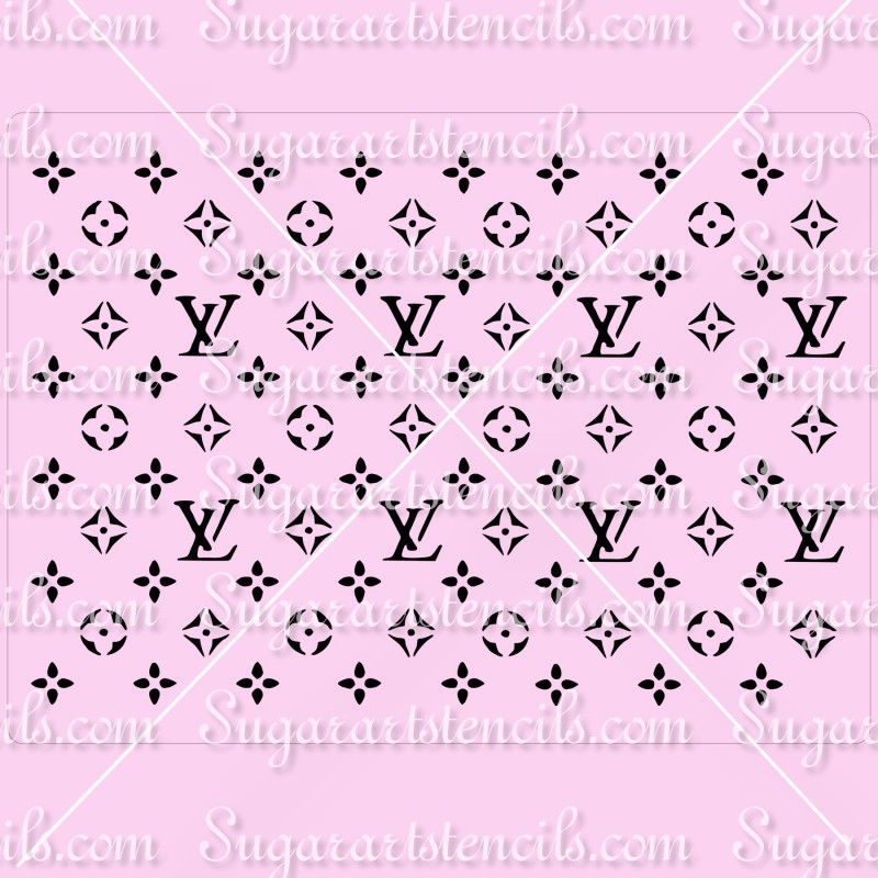 Stencil logo, Free stencils, Louis vuitton pattern