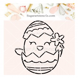 Easter chick PYO cookie...