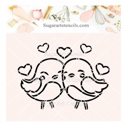 Valentine's day love birds...